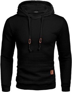 Occasions: Suitable for daily wear, casual, sports, travel, street, home, Christmas, other casual activities or work occasion etc. Perfect gifts for your boyfriend, son, husband, and yourself. Spring Hoodie, Style Sportif, Fall Hoodies, Estilo Punk, Casual Sportswear, Hooded Sweatshirt Men, Sleeve Fashion