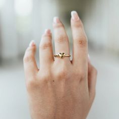 Essential Heart Ring Gold Heart Ring, Waterproof Jewelry, Gold Piece, Drawstring Pouch, Pretty Rings, Elegant Ring, Ring Collections, Staple Pieces, Heart Of Gold