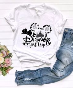 Sisters Disney Shirts, Disney Dance Shirts, Disney Family T Shirts, Disney Summer T-shirt With Letter Print, Summer Disney T-shirt With Letter Print, Disney Letter Print T-shirt For Summer, Girls Trip Disney Shirts, White T-shirt For Disney Trips In Summer, Themed Letter Print Shirt For Disney Trips