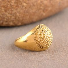 Gold mandala ring, Vintage ring, Handmade jewelry, Wedding gifts, Women ring, Modern Ring, Personalized gift, Bohemian ring, Boho Ring Material- Brass 1. Please share your numbers (in personalization box ) as required for shipping address details, and it'll help us to contact you easily. And don't worry about the privacy, we'll keep it safe with us, So try to cooperate with us. :) 2.Customers' satisfaction is our biggest priority, please contact us with any questions/queries for future or existing orders, and we will do our best to make sure you are happy with your order. 3.Please make sure to add the correct address during checkout. You can return your purchased item within 15 days after successful delivery. We offer a 100% "Money Back Guarantee" if you are not satisfied with your purchas Bohemian Gold Filigree Wedding Ring, Bohemian Gold Filigree Ring For Wedding, Gold Bohemian Filigree Wedding Ring, Handmade Filigree Wedding Ring, Traditional Rings With Intricate Design For Promise, Traditional Promise Ring With Intricate Design, Bohemian Style Flower Ring For Wedding, Bohemian Gold Flower Ring For Wedding, Bohemian Open Ring For Wedding With Engraving