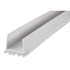 an image of a white plastic window seal