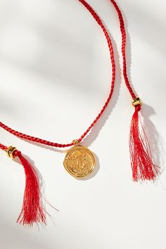 Silk Tie styling Imported | Silk Tassel Pendant Necklace by Pajarolimon in Orange, Women's at Anthropologie Tassel Necklace As Gift, Tassel Long Necklace Jewelry For Gifts, Long Tassel Necklace Jewelry For Gift, Long Tassel Necklace As Gift, Long Tassel Necklace For Gifts, Planned Outfits, Silk Tassel Necklace, Silk Necklace, Silk Jewelry