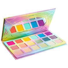 Sugar Crystals Eyeshadow Palette - Violet Voss | Sephora Makeup Violet, Muñeca Baby Alive, Makeup Eyeshadow Palette, Violet Voss, Blue Sheets, Sugar Crystals, Pearl Rose, Palette Color, Lemon Drop