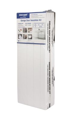 the garage door insulation kit is shown