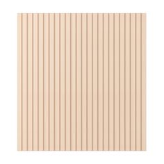 a beige and white striped wallpaper with vertical stripes