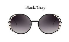 45753656803495 Black Round Sunglasses, Oversized Round Sunglasses, Other Countries, Sell Out, Limited Stock, Hot Items, Round Sunglasses, Black Gray, Black And Grey