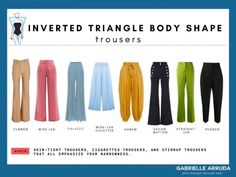 Inverted Triangle Body Type, Inverted Triangle Body Shape Fashion, Inverted Triangle Fashion, Body Shape Guide