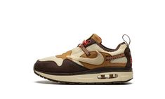 Air Max 1 PS DN4169 200 Cactus Jack Shoes, Nike Air Max 270 React, Air Max 270 React, 270 React, Toys Ideas, Cactus Jack, Nike Air Max 1, Stadium Goods, Nike Air Max 270