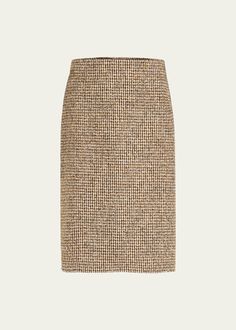 A.L.C. Cara Straight Houndstooth Skirt Tweed Lined Skirt For Workwear, Tweed Pencil Skirt For Office, Office Tweed Pencil Skirt, Fall Tweed Pencil Skirt, Houndstooth Skirt For Work, Tweed Pencil Skirt With Lining, Tweed Lined Skirt For Fall, Office Tweed Skirt With Lining, Tweed Skirt For Workwear