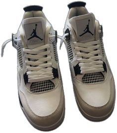 Air Jordan 4 Streetwear With Perforations, Air Jordan 4 Perforated Lace-up For Streetwear, Air Jordan 4 Lace-up With Perforations For Streetwear, Casual Lace-up Leather Air Jordan 4, Casual Leather Lace-up Air Jordan 4, Casual Air Jordan 4 Low-top With Perforations, Air Jordan 4 Leather Lace-up With Perforations, Nike Air Jordan 4 Casual Round Toe, Casual Nike Air Jordan 4 With Cushioned Footbed