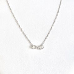 16” In Length 0.5” Pendant Lobster Clasp Brand New Everyday Infinity Necklace With Adjustable Chain, Adjustable Minimalist Infinity Necklace, Minimalist Adjustable Infinity Necklace, Silver Infinity Necklace With Delicate Chain, Adjustable Nickel-free Infinity Necklace, Elegant Infinity Necklace For Everyday Wear, Game Of Thrones Necklace, Butterfly Necklace Silver, Vintage Chanel Handbags