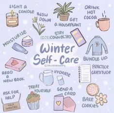 Winter Wellness, Mental And Emotional Health, Self Care Activities, Self Care Routine, Self Improvement Tips, Vitamin D, Emotional Health, Take Care Of Yourself