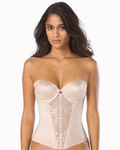 Caress Too Strapless Push Up Bustier Elegant Push-up Corset With Built-in Bra, Feminine Wedding Corset With Built-in Bra, Underbust Shapewear With Boned Bodice, Elegant Corset With Medium Bust Support And Fitted Bodice, Elegant Corset With Medium Bust Support, Elegant Strapless Fitted Shapewear, Push-up Shapewear Corset With Built-in Bra, Elegant Underwire Corset With Lace Bodice, Elegant Shaping Corset