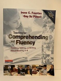 the book teaching for comprehending and flueney