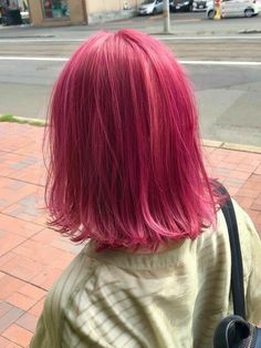 Tecna Aesthetic, Arcane Aesthetic, Bright Pink Hair, Vegan Hair, Hair Color Pink, Hair Inspiration Color