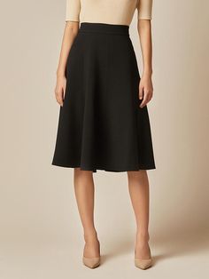 Black Knee-Length Triacetate SkirtGoodsNo: 118L2B190• Fit Type: Fit• Elastic: Non-elastic• Thickness: ModerateMATERIALS & CAREShell:82% Triacetate18% PolyesterSUGGEST Wash dark and light-colored clothes separately Iron under clothWASHING• Machine wash coldnormal cycle• Do not bleach• Do not tumble dry• Line dry• Cool iron• Do not dry-clean Clothes Washing Machine, Multi Dress, Custom Size Dresses, Black Knees, Cheongsam, Light In The Dark, Custom Sizing, Knee Length, Fitness Models