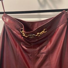 Brand New Gucci Cullots Size 42 Burgundy Color. Size 42. Gucci Fitted Luxury Bottoms, Chic Gucci Bottoms For Formal Occasions, Chic Gucci Formal Bottoms, Fitted Elegant Gucci Bottoms, Gucci Pants, Gucci Leather, Burgundy Color, Color Purple, Pant Jumpsuit