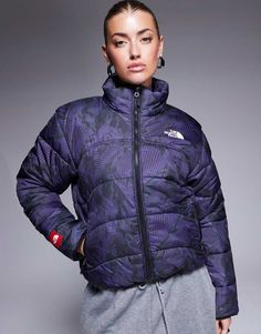 Frakker og jakker fra The North Face Din go-to til køligt vejr Stormønstret Højhalset Lynlåslukning Sidelommer Logodetalje Regular fit Seven Summits, Leopard Print Baby, Mountain Print, Maxi Dress Trend, Swimwear Sale, Curves Workout, Adidas Samba, Petite Maternity, Plus Size Pregnancy