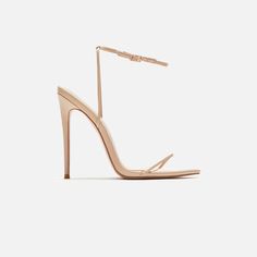 Femme LA Andx Sandal - Nude Exclusive – Kith Italian Vibes, Cream Heels, Nude High Heels, High Sandals, Brand Shoot, All Black Fashion, Nude Sandals, Nude Shoes, Wedding Heels