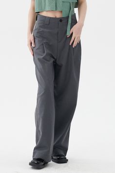 Skyler Wide Leg Pants Product Specification :100% Polyester Professional Clean Only / Do Not Tumble Dry Model's height is 5′ 6″ (170cm) Bust 31.5in Waist 23in Hip 34.5in and wearing S/M Winter Work, Winter Outfits For Work, Charcoal Color, Work Outfits, Leg Pants, Work Outfit, Wide Leg Pants, Cool Outfits, Wide Leg