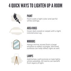 four quick ways to lighten up a room with white walls and flooring info