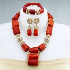 This is for high quality  handmade Jewelry, it takes 3-5 days for the production Traditional Nigerian Wedding, Chip Bead Jewelry, Wedding Coral, Nigeria Wedding, African Beads Necklace, Handmade African, Nigerian Wedding, Coral Jewelry, Jewellery Uk