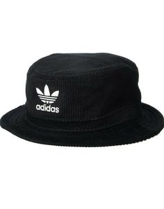 100% AUTHENTIC!!! adidas Men's Originals Wide Wale Bucket Hat Black/White One Size Fits Most. Condition is "New with tags". Shipped with USPS First Class. Semi-structured bucket silhouette Embroidered branding Wide wale corduroy body 58cm circumference DESCRIPTION Channel the '90s. this bucket cap keeps you covered in soft corduroy. a contrast-color trefoil logo decorates the front. Adidas Casual Adjustable Bucket Hat, Adidas Adjustable Casual Bucket Hat, Casual Adidas Hat, Casual Adidas Logo Cap, Casual Adidas Hat With Logo, Sporty Adidas Hats For Streetwear, Adidas Sporty Streetwear Hats, Adidas Sporty Hat For Streetwear, Sporty Black Bucket Hat For Sports