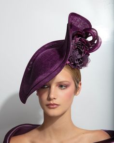 OC 125 | Philip Treacy Londyn Royal Ascot Fashion Classy, Madam Pompadour, Royal Ascot Fashion, Fascinator Hats Outfit, Wedding Hats For Guests, Church Suits And Hats, Royal Clothes