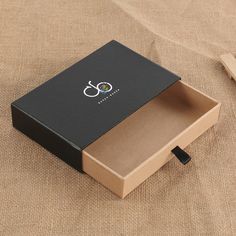 an open box sitting on top of a table