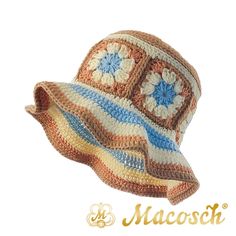 Cotton Summer Crochet Patchwork Hat | Color Mix Patchwork Summer Hat | Cotton Bucket Hat | Orange, yellow, beige & blue summer hat The most popular current iteration? The crochet hand made hat! It is just what we all need right now. The summer bucket hat is a classic and timeless accessory that serves many purposes and can be worn for so many occasions.  It's the perfect finishing touch for vacation looks. MATERIAL 100% cotton. SIZES S-M size should fit head diameter 54 cm - 56 cm. L size should Yellow Beach Bucket Hat, Retro Multicolor Sun Hat For Summer, Retro Multicolor Summer Sun Hat, Beige Crochet Beach Cap, Beige Crochet Cap For Beach, Beige Crochet Beach Hat, Yellow Crochet Hat For Summer Beach, Beige Crochet Vacation Cap, Beige Crochet Cap For Vacation