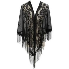 100% Polyester No Closure Closure Hand Wash Material And Size:100% Polyester,Size:70.86’’X29.52’’(Tassels:3.93’’) Perfect Size: With Excellent Coverage And Sufficient Length, The Beautiful Elegant Shawl Covers Your Shoulders & Arms Perfectly And Gives Your Hands Freedom. Lightweight And Soft, It's Easy To Carry. Surprising Design: Gorgeous And Unique Flower Lace Crochet Design With Delicate And Beautiful Fringe Decoration Conforms To The Current Fashion Trend. The Various Colors Meet The Needs O Black Bohemian Shawl For Fall, Elegant Fall Shawl With Tassels, Elegant Winter Shawl With Tassels, Elegant Tasseled Shawl For Winter, Bohemian Black Shawl For Summer, Summer Bohemian Black Shawl, Fall Shawl With Tassels, Fall Tassel Shawl, Black Bohemian Shawl For Spring