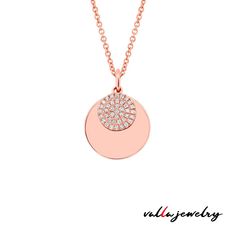 14k Rose Gold Diamond Circle Pendant - 0.09ct. This rose gold necklace for women is great for your girl friend necklace. This is also great for gifts for mom and brides maid jewelry. A minimalist gold necklace that they will surely like. One of the best creation by Valla Jewelry on our diamond jewelry collection. We also do personalized jewelry like pendants (white gold, yellow gold, rose gold, birthstone or gemstone pendants ). Same with necklaces, bracelets and rings for him and rings for her. Minimalist Gold Necklace, Gold Necklace For Women, Diamond Circle Pendant, Minimalist Necklace Gold, Necklace With Diamond, Gemstone Pendants, Necklace For Girlfriend, Girl Friend, Gold Necklace Women