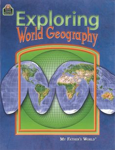 the book cover for exploring world geography