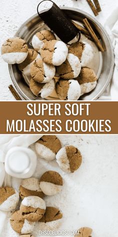 Indulge in the ultimate Christmas cookie with these soft and chewy molasses, a delightful holiday treat perfect for both Thanksgiving and Christmas celebrations. Infused with warm spices and rich molasses, these cookies offer a nostalgic taste of the holidays. Easy to make and even easier to enjoy, they're sure to become a family favorite. Bake a batch today and fill your home with festive aromas! 🍪✨ #UltimateChristmasCookies #HolidayTreats #ChristmasBaking