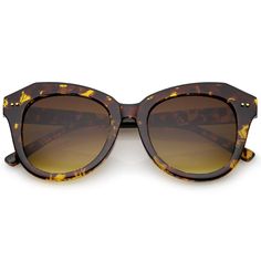 Women's Oversize Horn Rimmed Round Lens Cat Eye Sunglasses 52mm  #sunglass #frame #sunglasses #oversized #purple #mirrored #summer #clear #womens #sunglassla Cheap Summer Sunglasses With Round Frame, Cheap Chic Cat Eye Sunglasses, Cheap Metal Frame Sunglasses, Cheap Metal Frame Round Sunglasses, Cheap Metal Sunglasses For Women, Cheap Round Frame Sunglasses With Mirrored Lenses, Cheap Summer Sunglasses With Mirrored Lenses, Cheap Purple Women's Sunglasses, Cheap Elegant Plastic Sunglasses