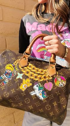 Shera Princess Of Power, Louis Vuitton Custom, Hand Painted Leather Bag, Designer Handbags Louis Vuitton, Painted Leather Bag, Lv Handbag