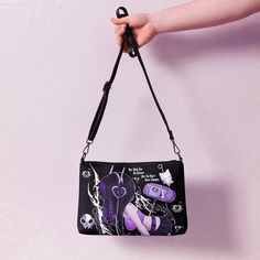 #emo #scene #scenemo #emoclothes #emobag #rave #raveclothes #ravebag #goth #gothclothes #gothbag Gothic Bag With Adjustable Strap For Concerts, Grunge Bags With Adjustable Strap For Alternative Fashion, Edgy Crossbody Bag For Concerts, Edgy Bags With Adjustable Strap For Concert, Alternative Black Shoulder Bag For Concerts, Harajuku Style Crossbody Shoulder Bag For Daily Use, Black Alternative Style Shoulder Bag For Concert, Punk Style Halloween Shoulder Bag, Black Grunge Shoulder Bag For Concerts