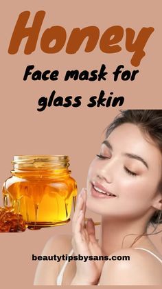 Face Mask For Glass Skin, Face Whitening Tips, Remedy For Pimples, Hydrating Face Mask Diy, Manuka Honey Face Mask, Remedy For Acne, Diy Honey Face Mask, Face Mask Natural, Honey Facial Mask