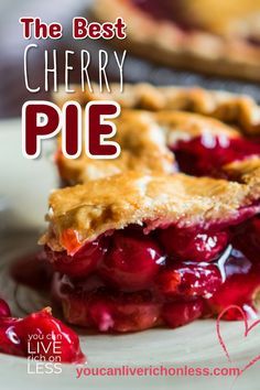 the best cherry pie you'll love