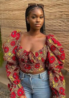 African Shirts Women, African Print Shirts For Ladies, African Tops For Women Classy, African Print Tops Blouses, Ankara Tops Blouses, African Print Blouse, Ankara Top Styles, African Tops For Women, Ankara Blouse