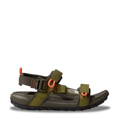 The North Face Men’s Explore Camp Sandal | DSW Canada North Face Shoes, Mens Shoes Sandals, Green Sandals, Native Shoes, Steve Madden Boots, Trail Shoes, Retro Sneakers, Everyday Activities, North Face Mens