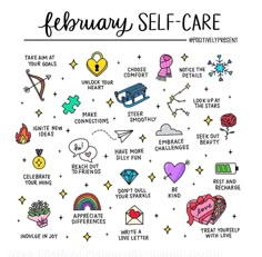 February Self Care February Self Care Ideas, February Self Care, February Quotes Inspirational, February Motivation, February Magick, February Quotes, Free Planner Templates, Diy Beauty Treatments