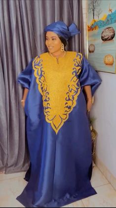 Made with high quality mikado silk. Comes with the scarf to match One size fits all Blue Long Dresses For Traditional Ceremonies, Long Blue Dresses For Traditional Ceremonies, Long Blue Embroidered Sets, Gold Embroidered Silk Dress For Eid, Blue Ceremonial Dresses For Festive Season, Blue Ceremonial Festive Dress, Blue Satin Long Sleeve Sets, Blue Long Sleeve Satin Sets, Traditional Satin Party Dress