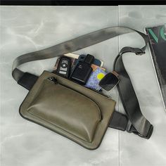 Cyflymder Street Fashion Chest Bag Men Waist Bag Crossbody Shoulder Bags Men Chest Bag Mobile Phone Bag PU Leather Men's Chest Bags Brand: cyflymder Chest Bag Men, Men Waist, Men Chest, Leather Anniversary Gift, Mobile Pouch, Leather Anniversary, Mens Leather Bag, Mobile Phone Bag, Personalized Accessories