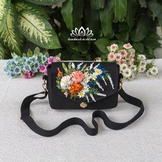 Hello! Welcome to my store! Wish you have a satisfying purchase！ When you have to think of a beautiful, meaningful, impressive gift for your lover, mother or friends then this will be the perfect choice for you! ⭐Don't hesitate to contact us if you have any questions! Thank you Embroidered Box Bag: ⭐The bag is handmade, each stage is meticulously cared for by skilled craftsmen. ⭐It has an adjustable strap so that it can can be carried across body, over one shoulder, or as an oversized clutch. ⭐Perfect for special occasion as well as everyday use. ⭐The bag is embroidered with very prominent, strange and beautiful ribbons. ⭐Dimensions : 8.26x5.51x3.14 in / 21x14x8 cm ⭐Because the patterns on the product are designed and produced in limited quantities, so please contact us to have more reques Black Box Bag With Mobile Phone Holder As Gift, Black Mobile Phone Box Bag As Gift, Black Mobile Phone Box Bag For Gift, Elegant Box Bag With Removable Pouch For Gift, Gift Shoulder Bag With Rectangular Mobile Phone Case, Gift Rectangular Box Bag With Removable Pouch, Gift Box Bag With Removable Pouch In Rectangular Case, Black Rectangular Shoulder Bag Gift, Black Box Bag With Rectangular Case For Gift