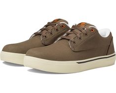 Volcom True EH Comp Toe Slip-resistant Canvas Sneakers With Round Toe, Slip-resistant Sneakers For Sports, Sneakers With Rubber Sole For Outdoor Activities, Slip-resistant Leather Running Shoes With Round Toe, Brown Slip-resistant Sports Sneakers, Brown Slip-resistant Sneakers For Sports, Brown Slip-resistant Plain Toe Sneakers, Slip-resistant Sports Sneakers With Plain Toe, Sporty Slip-resistant Canvas Sneakers