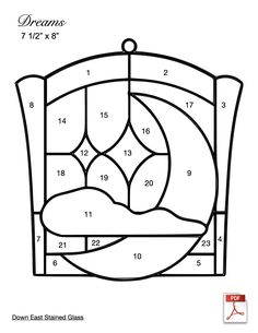 a drawing of a bed with numbers on the back and sides, as well as measurements for