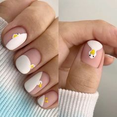 Halloweenský Makeup, Minimal Nails Art, Hello Nails, Duck Nails, Minimal Nails, Animal Nails, Her Nails