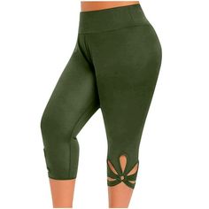 Capri Leggings for Women Cutout Stretch Plus Size Capris Tights Cropped Pants Trouser for Casual Yoga Work Welcome to our store, I wish you a happy shopping Our products are produced in our own factory with various styles We offer various discounts, and we offer a 30-day quality guarantee please rest assured to place an order If you have any questions, please feel free to contact me, it is our honor to serve you SOMEONE ASKED Q: Is the quality of the clothes as described? A: Yes, if the product Plus Size Pants, Capri Leggings, Cropped Leggings, Womens Activewear, Cropped Pants, Active Wear For Women, Women's Leggings, Quality Fabric, Tights