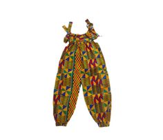 Kente Romper with 100% cotton. 📌 Let your kids shine and be unique in our African Print collection of outfit.  📌 This beautiful Ankara print romper is handmade with 💯% cotton. 📌 Designed to make your little one trendy and fashionable 📌 Comfortable and stylish. 📌 Our prints are made with 100%pure cotton. Playful Yellow Cotton Jumpsuits And Rompers, Yellow Cotton Overall Jumpsuits And Rompers, Fitted Multicolor Bodysuit For Playwear, Multicolor Sleeveless Playwear Bodysuit, Playful Multicolor Cotton Bodysuit, Fitted Multicolor Cotton Bubble Romper, Multicolor Fitted Cotton Bubble Romper, Fitted Multicolor Cotton Bodysuit, Yellow Fitted Cotton Jumpsuits And Rompers